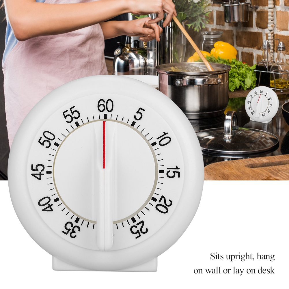 Baking Kitchen Hourly - 1PC 60분 원형 기계식 주방 타이머