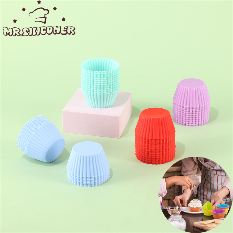 Kitchen Baking Kit - 실리콘 케이크 몰드 원형 DIY 케이크