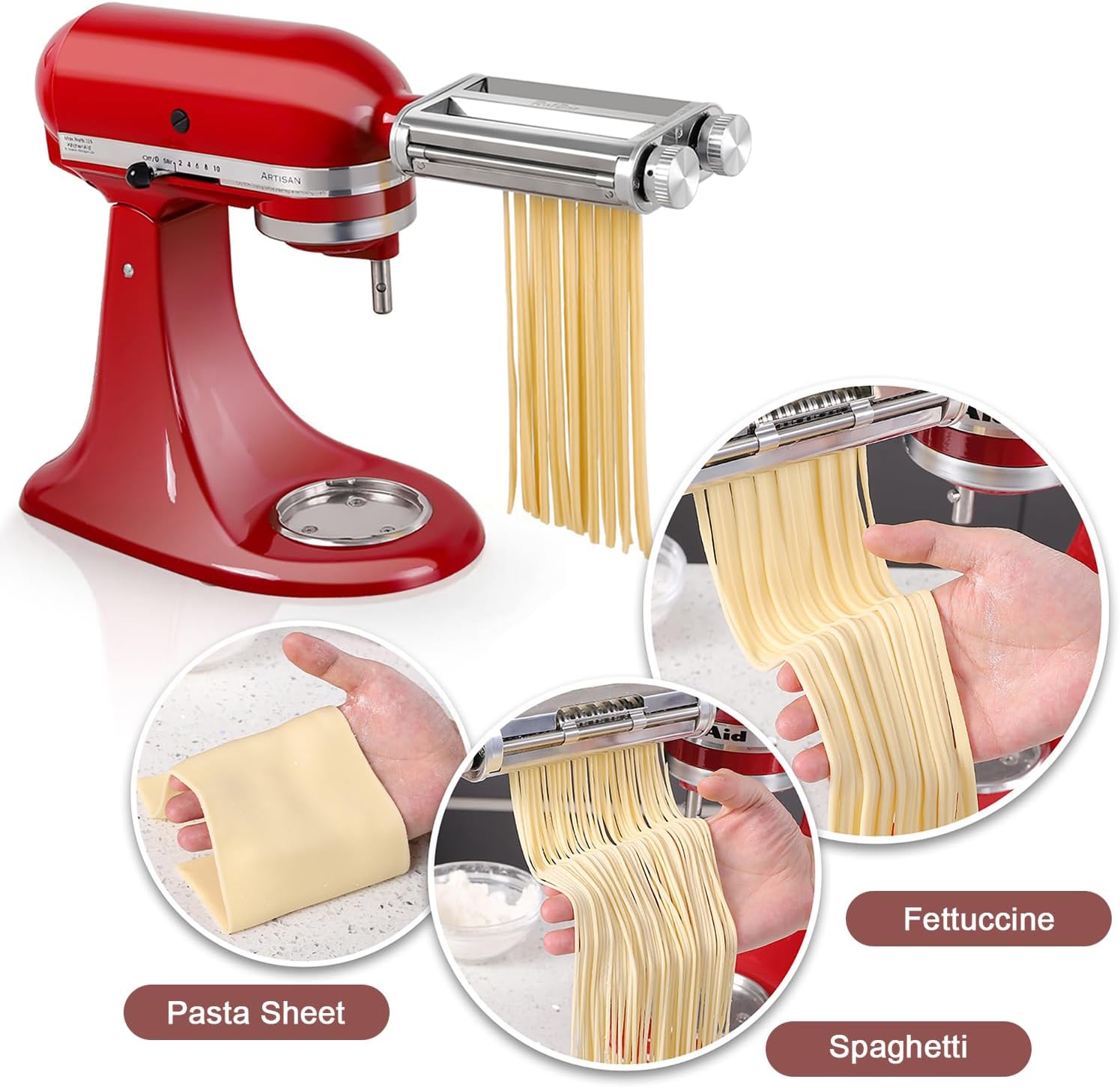 키친에이드 믹서 3-in-1 파스타 롤러 커터 부착물, - Kitchenaid Baking Set 리뷰 및 가격