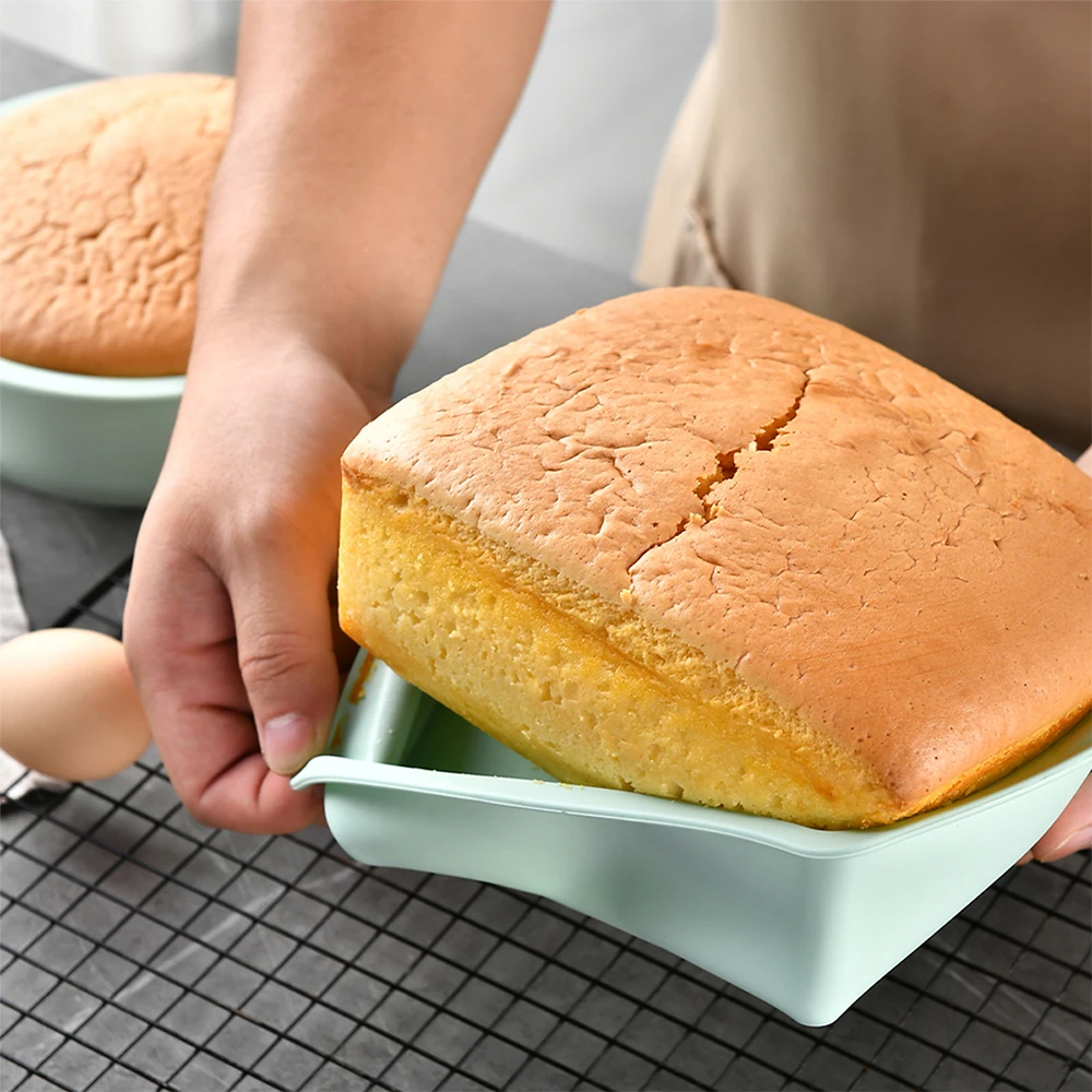 실리콘 사각 케이크 몰드, 간편한 분리 베이킹 팬, 내 - Kitchen Baking Ware 리뷰 및 가격