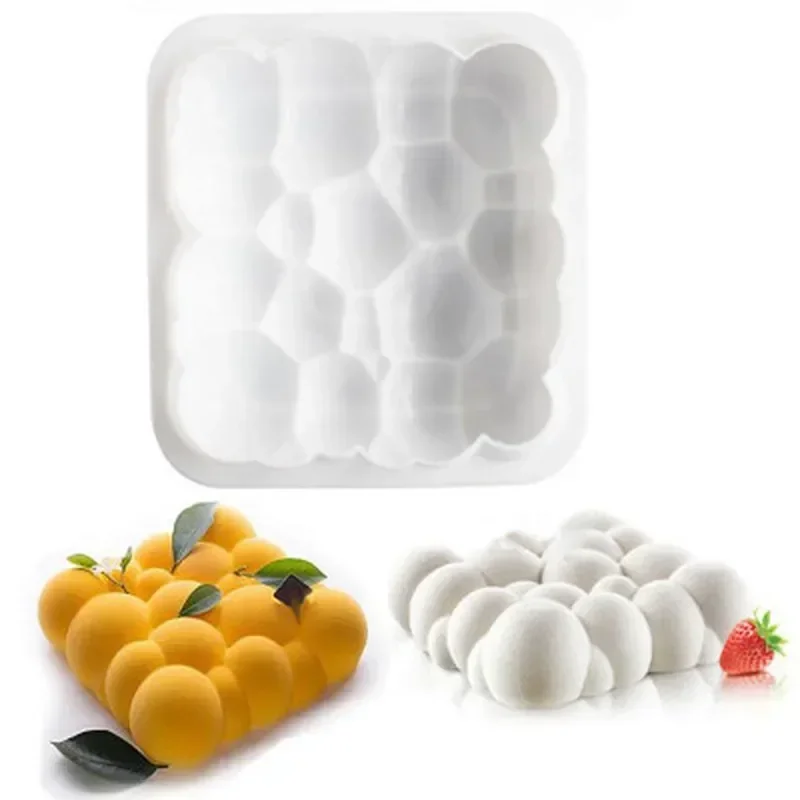 3D 사각 구름 케이크 틀 구름 모양 팬 화이트 실리콘 - Kitchen Baking Ware 리뷰 및 가격