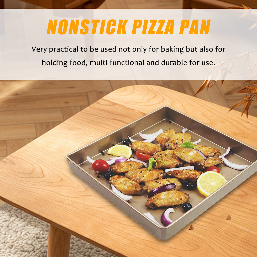 사각형 피자 베이킹 팬 논스틱 고광택 스크래치 방지 케 - Kitchen Baking Tray 리뷰 및 가격