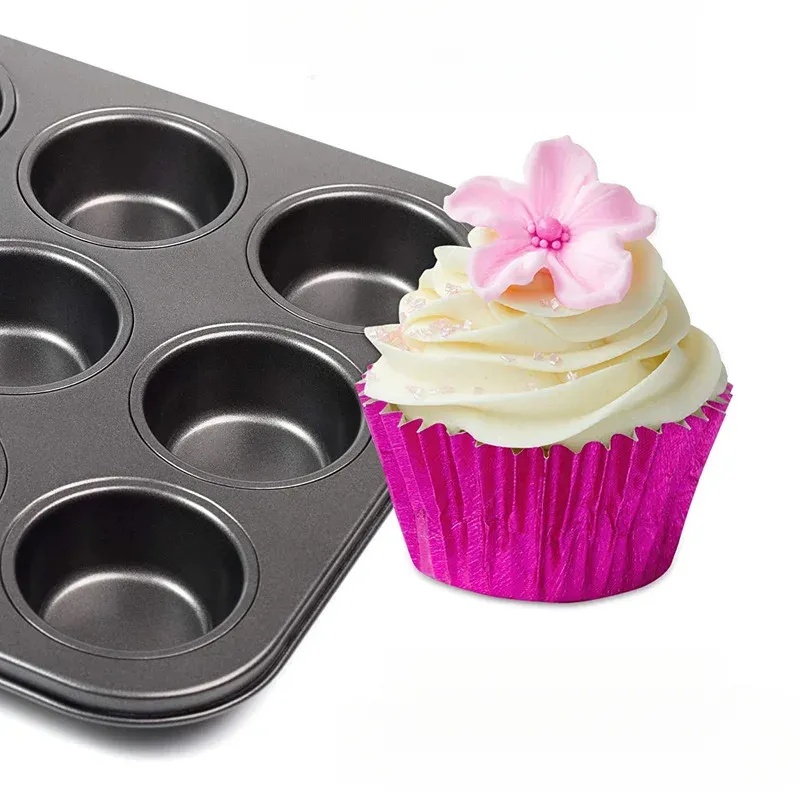 금박 컵케이크 라이너 100개 세트, 다기능 케이크 컵 - Baking Kitchen Set 리뷰 및 가격