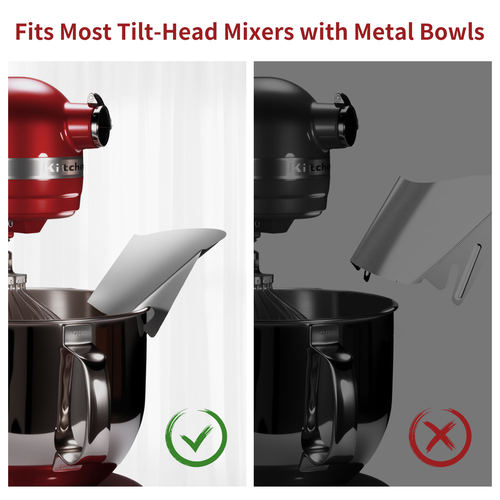 스탠드 믹서용 스테인리스 스틸 티핑 가드 1개 - 스테 - Kitchenaid Baking Set 리뷰 및 가격