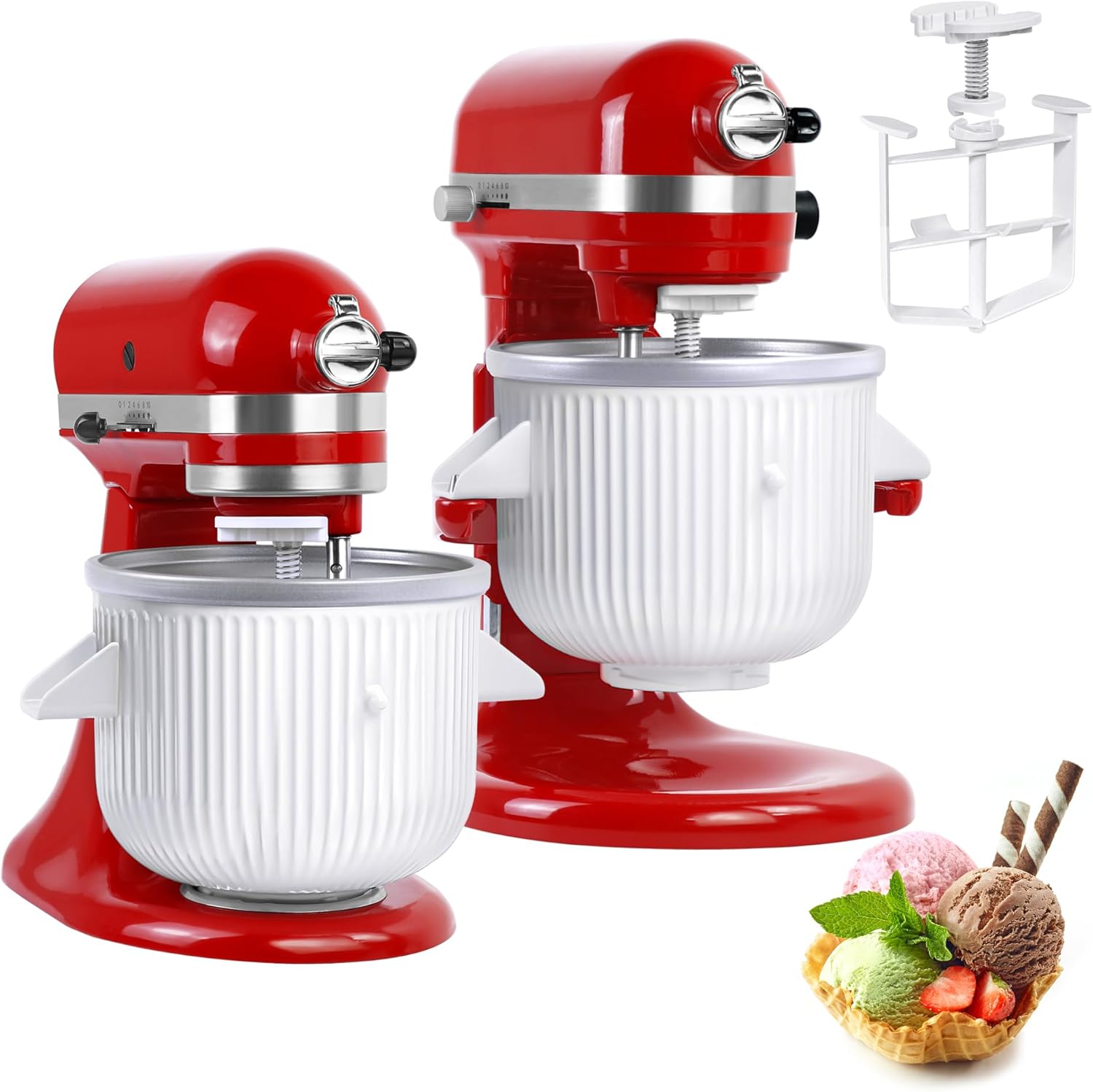 KitchenAid 스탠드 믹서용 아이스크림 메이커 부 - Kitchenaid Baking Set 리뷰 및 가격