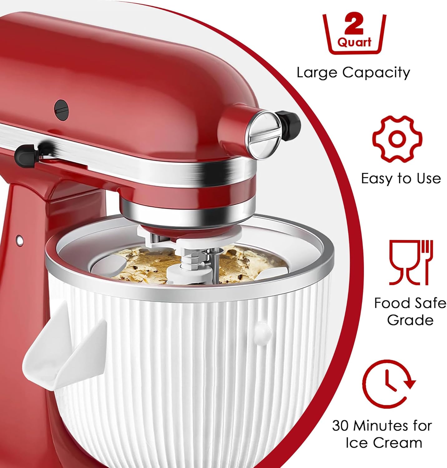 KitchenAid 스탠드 믹서용 아이스크림 메이커 부 - Kitchenaid Baking Set 리뷰 및 가격