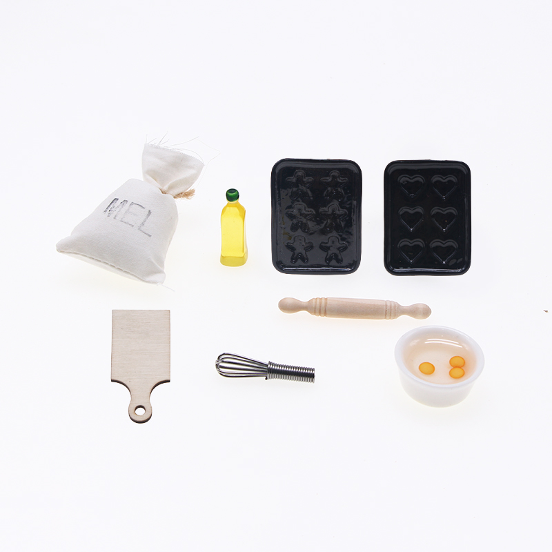 인형집 조리기구 8 개, 주방 용품 베이킹 팬 밀가루  - Kitchen Baking Ware 리뷰 및 가격