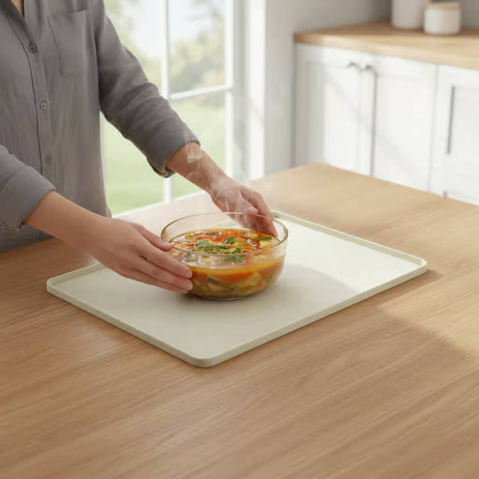 실리콘 전자레인지 상단 매트, 유연한 전자레인지 상단  - Kitchen Baking Tray 리뷰 및 가격
